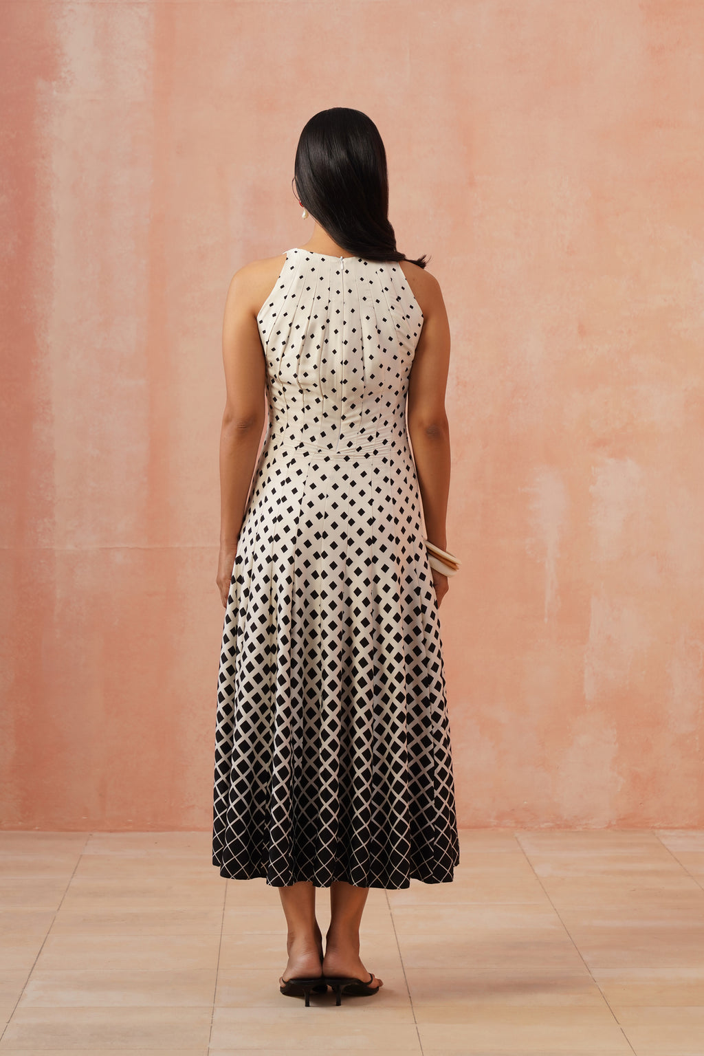 Midnight Fade Midi Dress