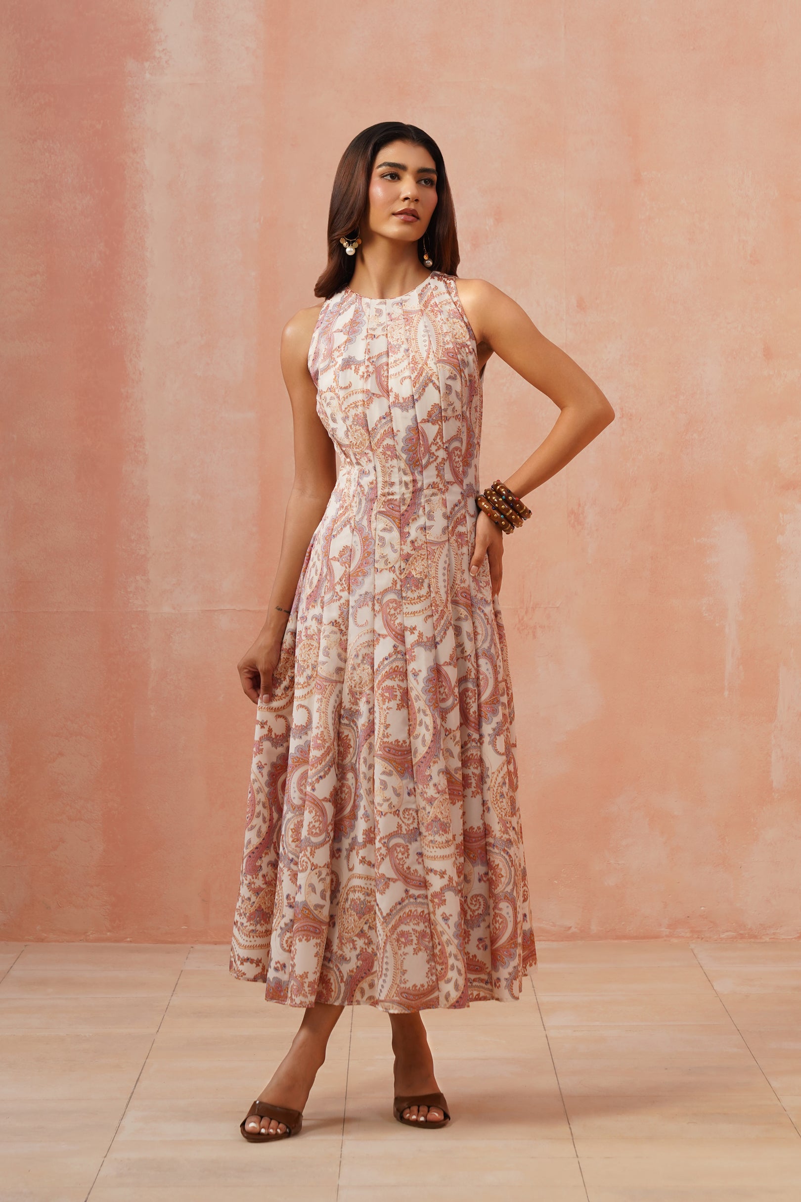 Paisley Muse Midi Dress