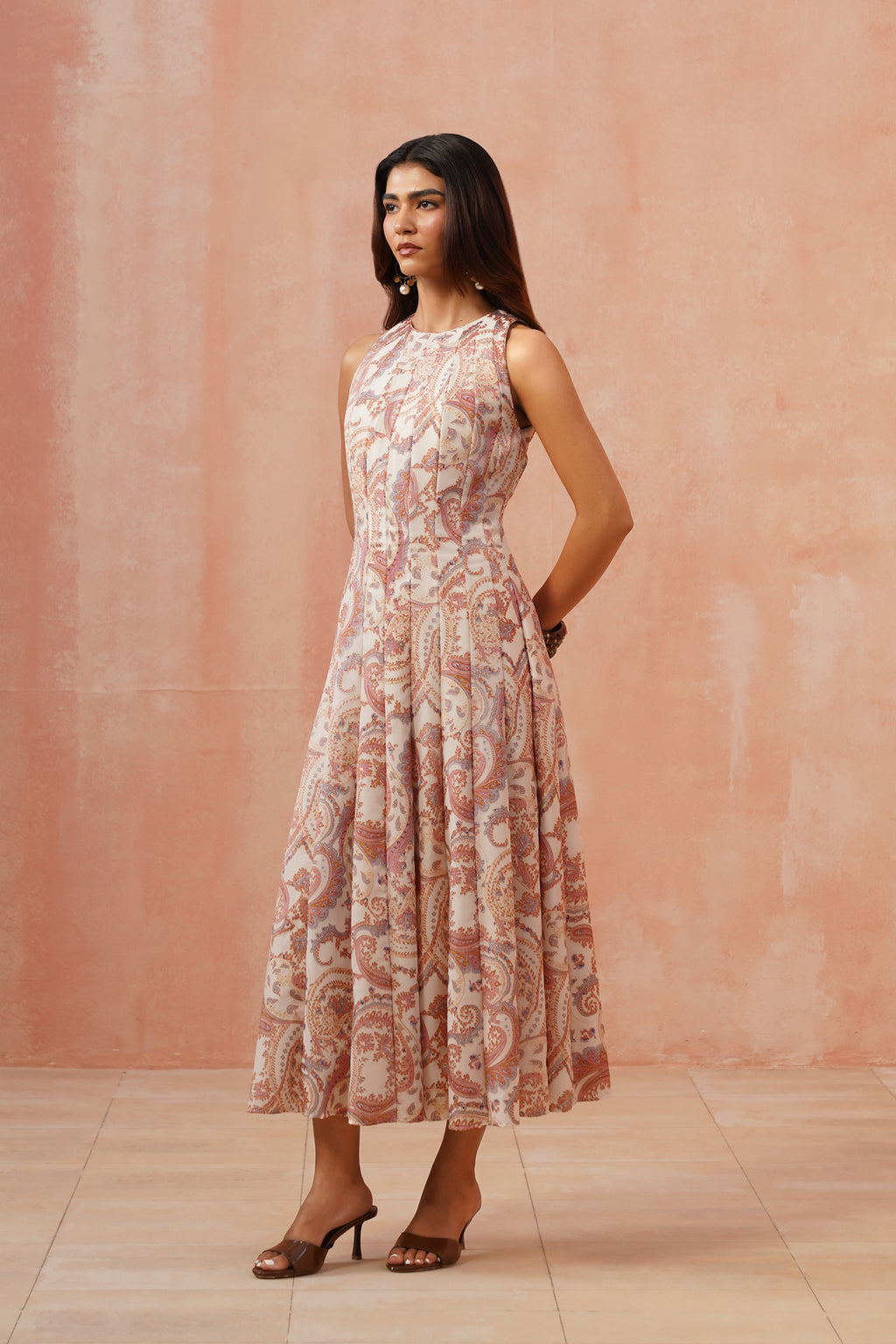 Paisley Muse Midi Dress