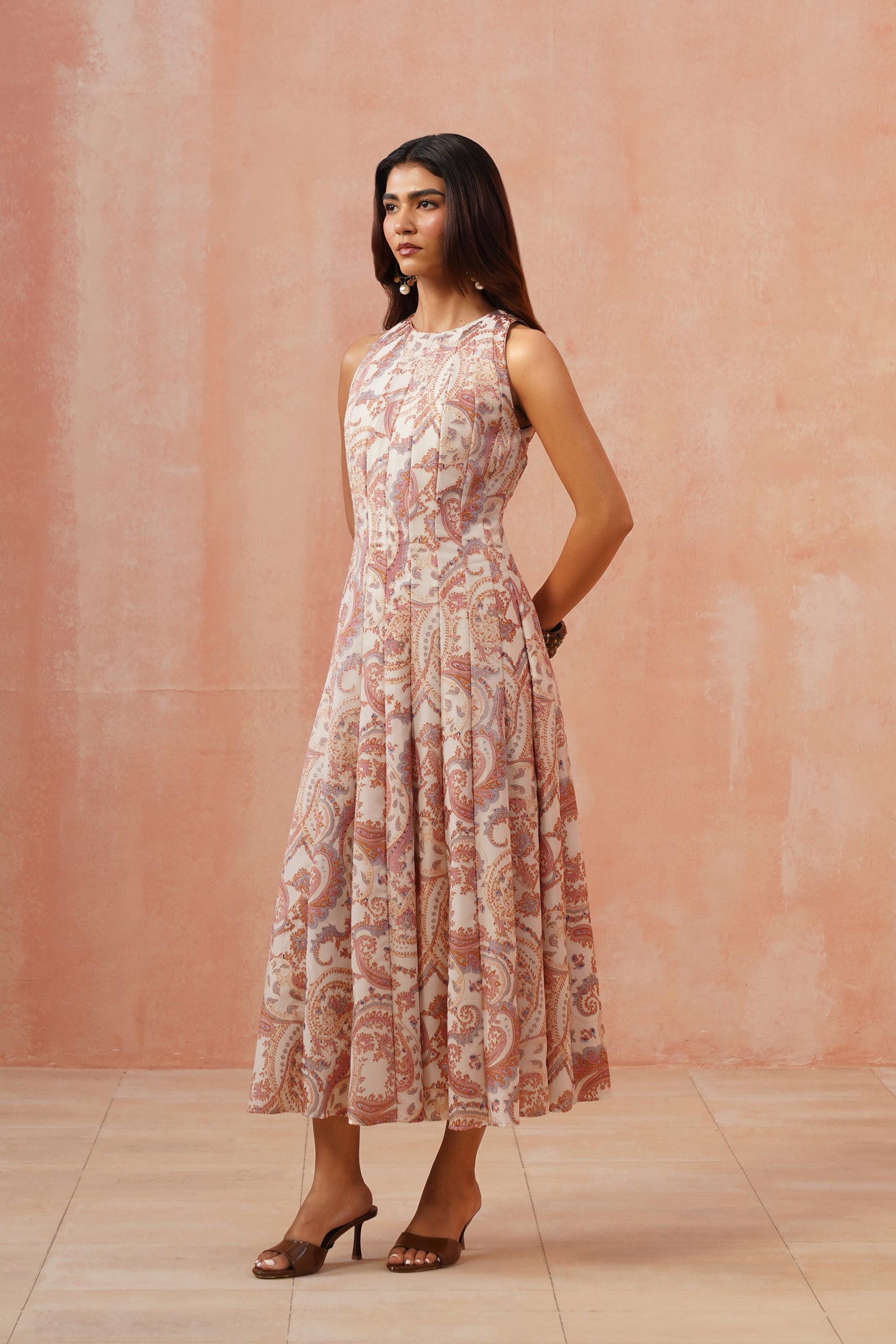 Paisley Muse Midi Dress