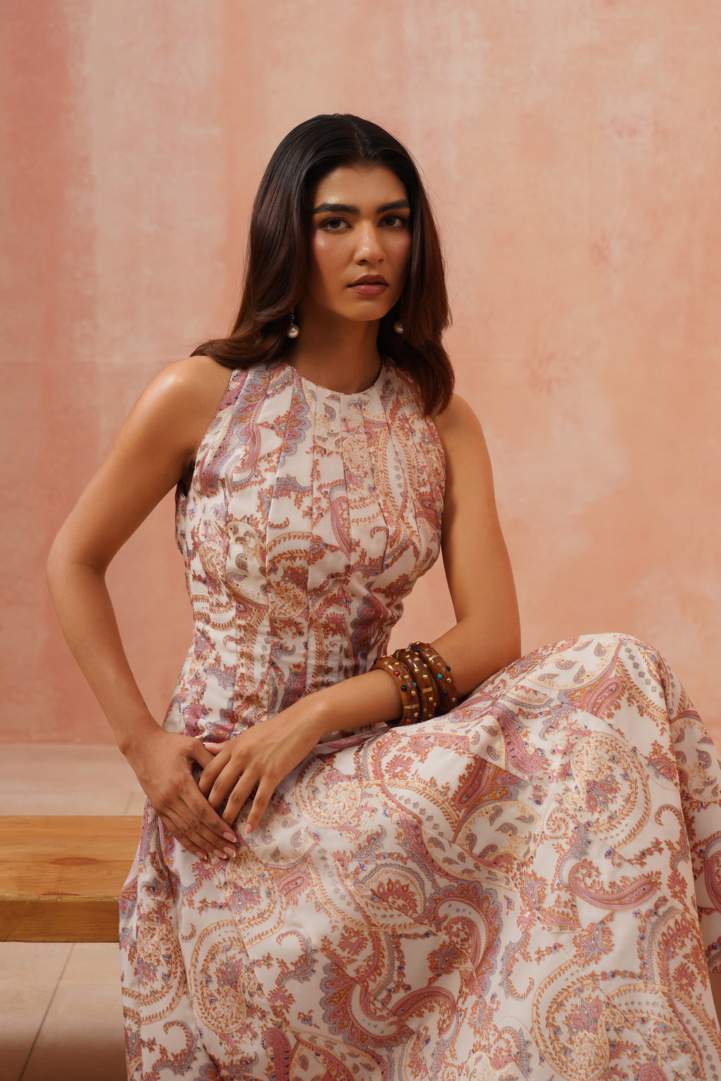 Paisley Muse Midi Dress