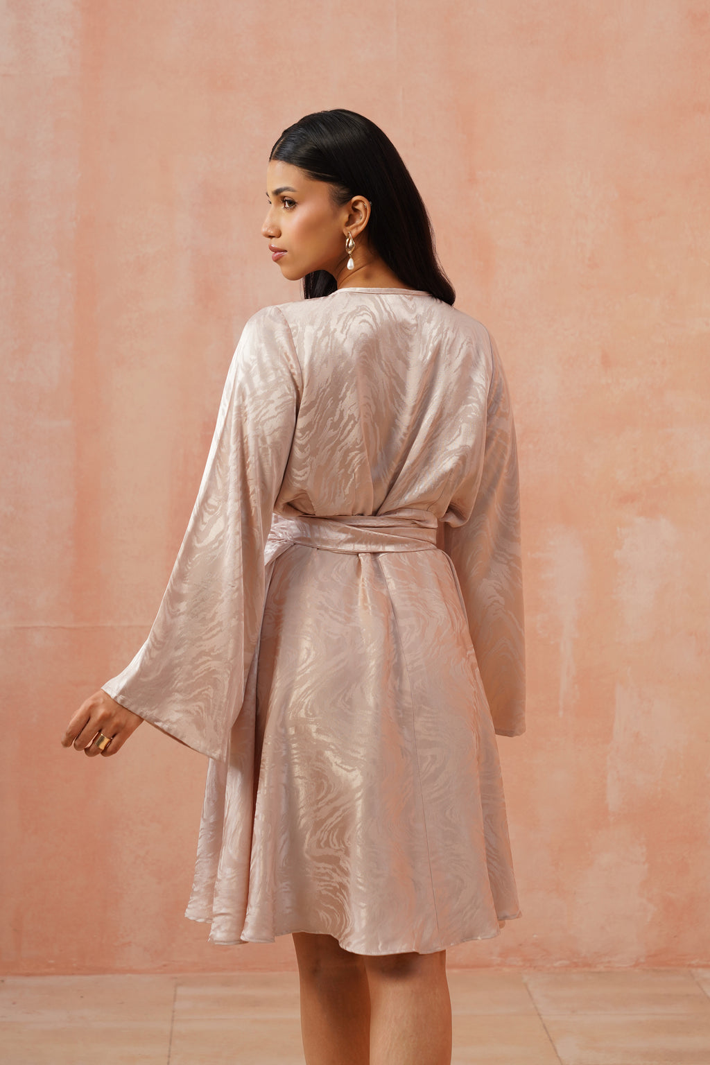 Luna Wrap Mini Dress