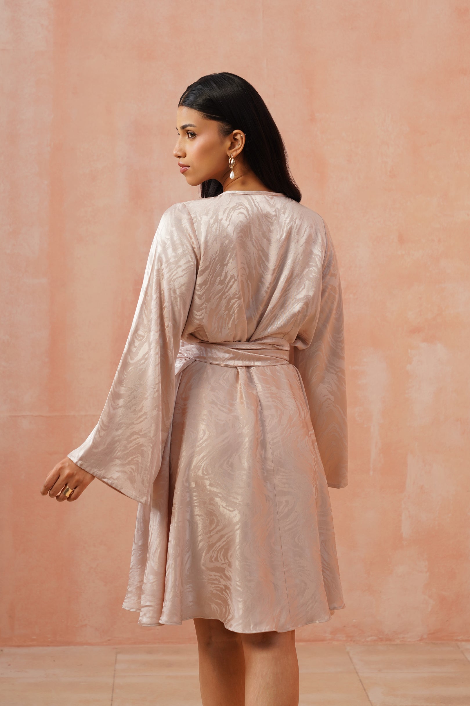 Luna Wrap Mini Dress