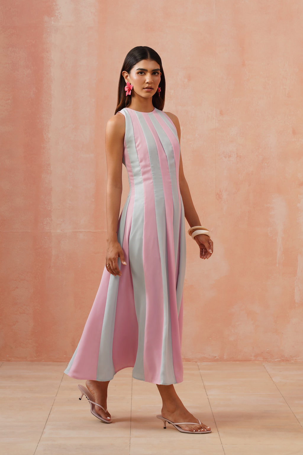 Gelato Panelled Maxi Dress