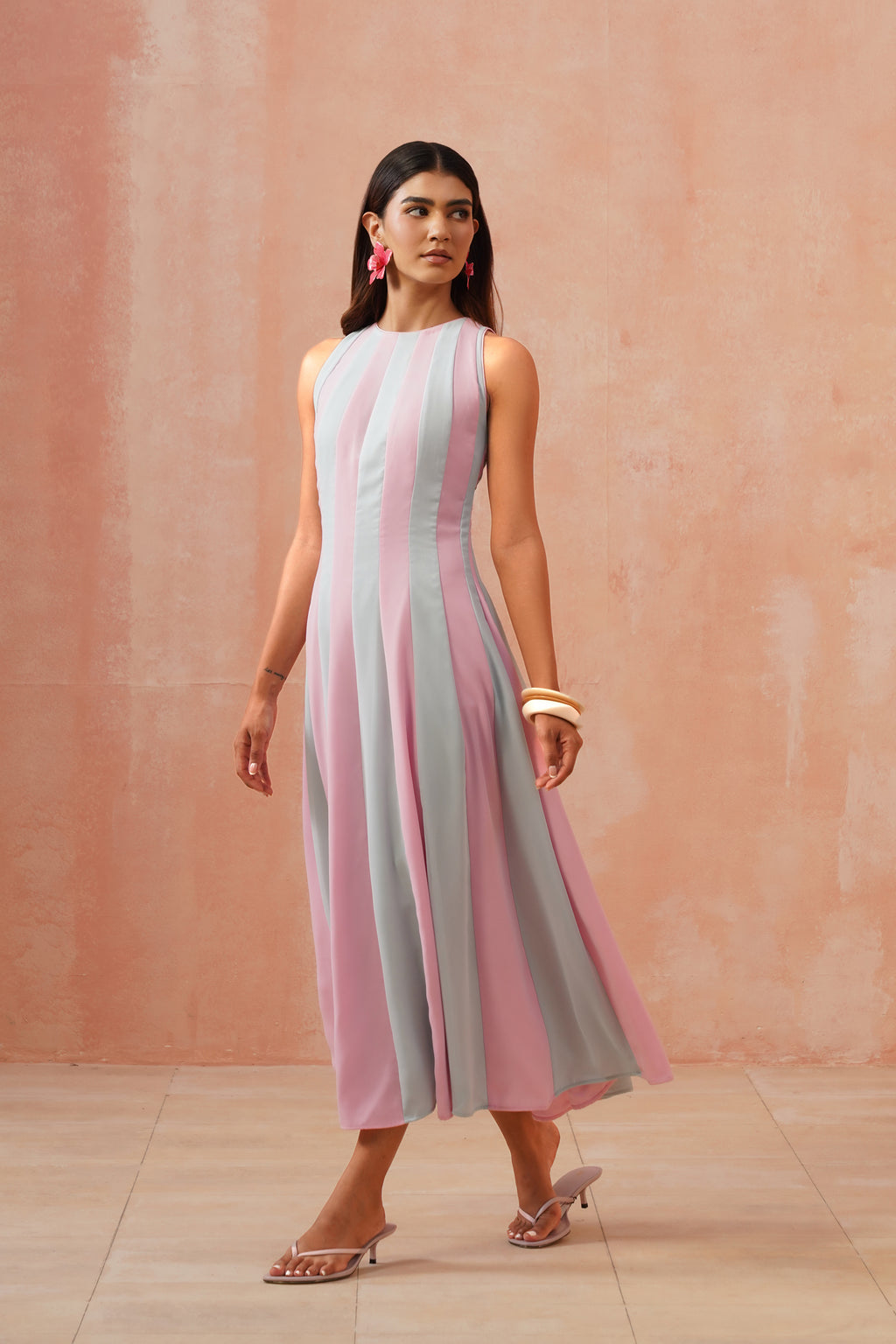Gelato Panelled Maxi Dress