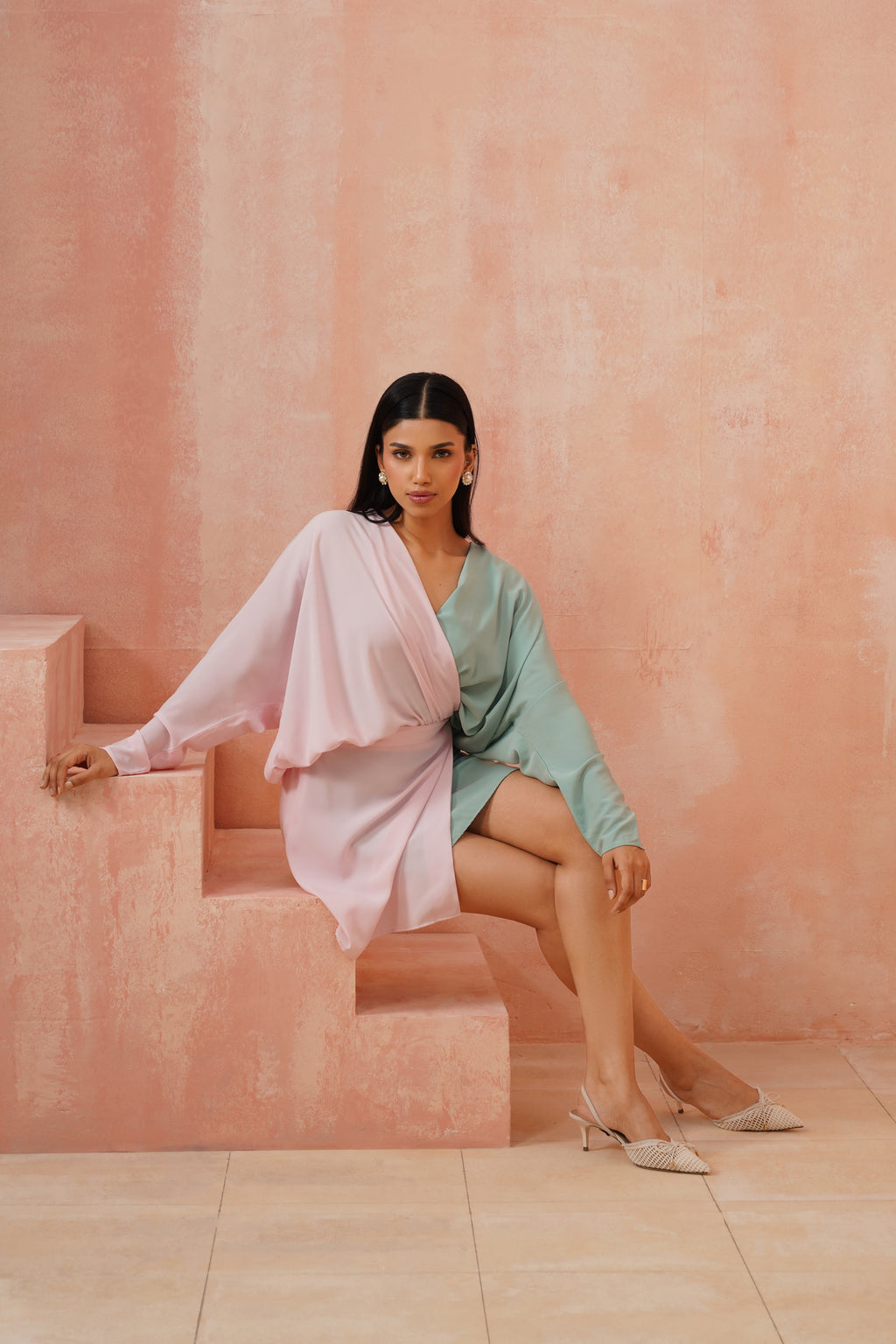Sorbet Colourblock Dress