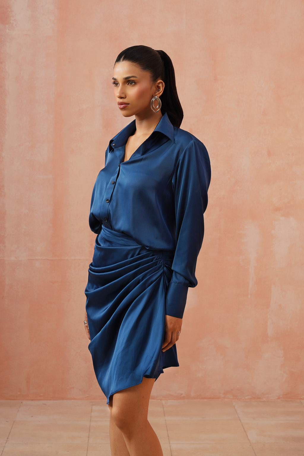 Sapphire Drape Set