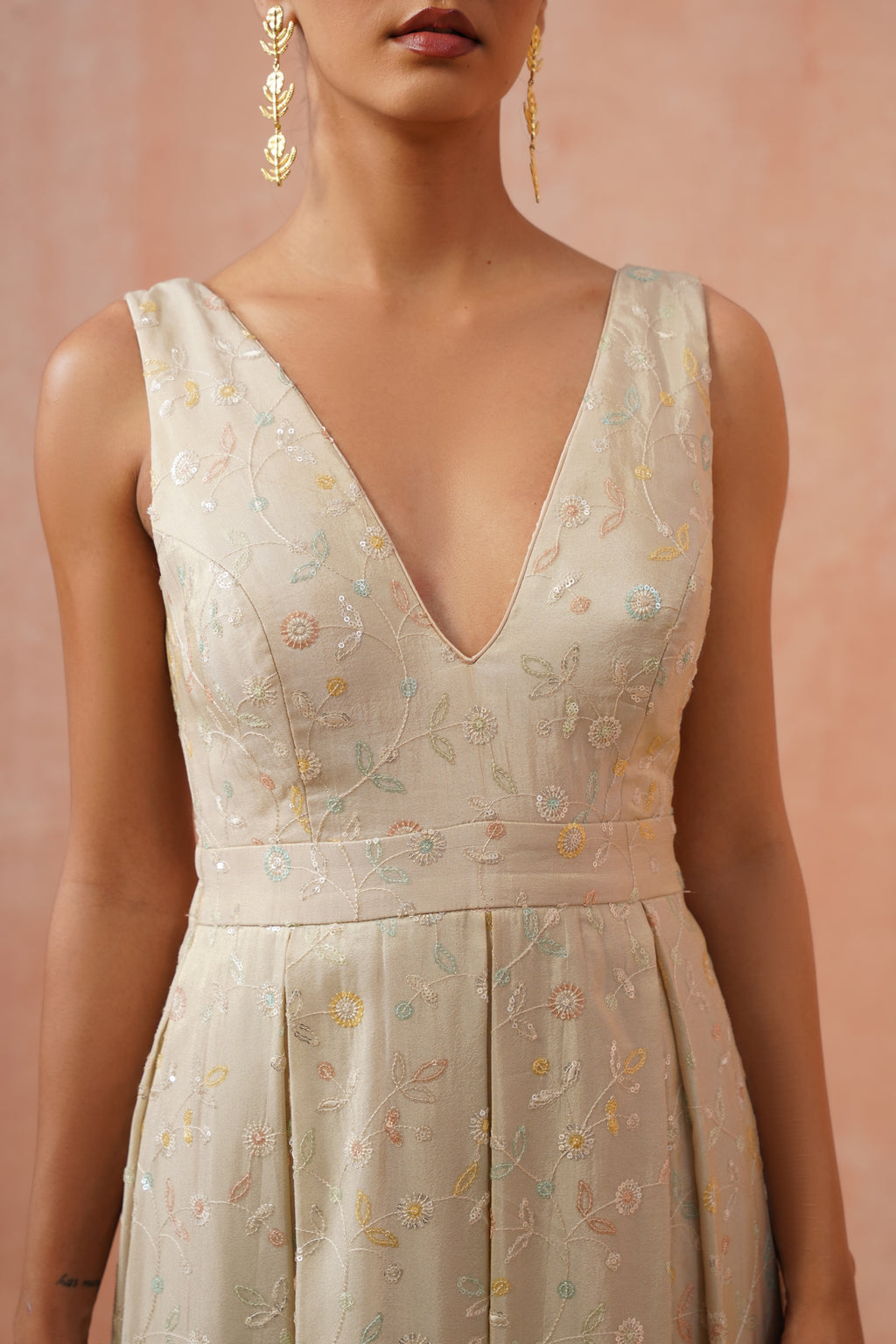 Meadow Bloom Midi Dress