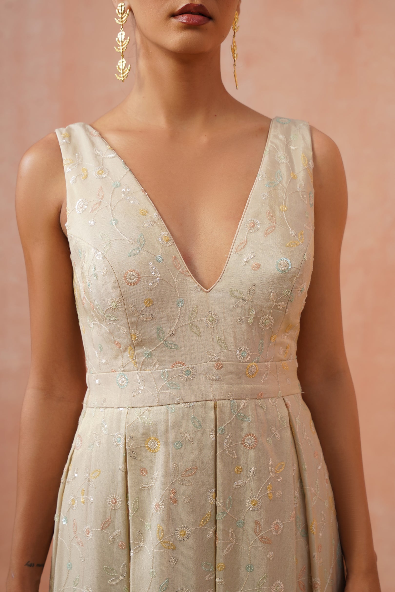 Meadow Bloom Midi Dress