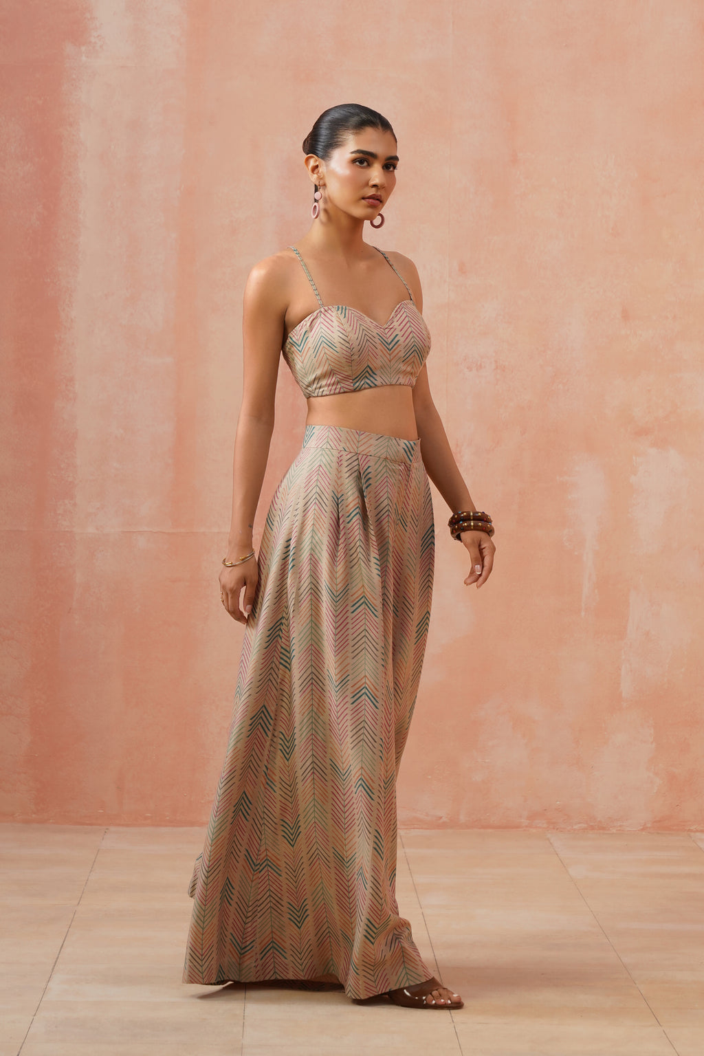 Desert Chevron Co-ord Set