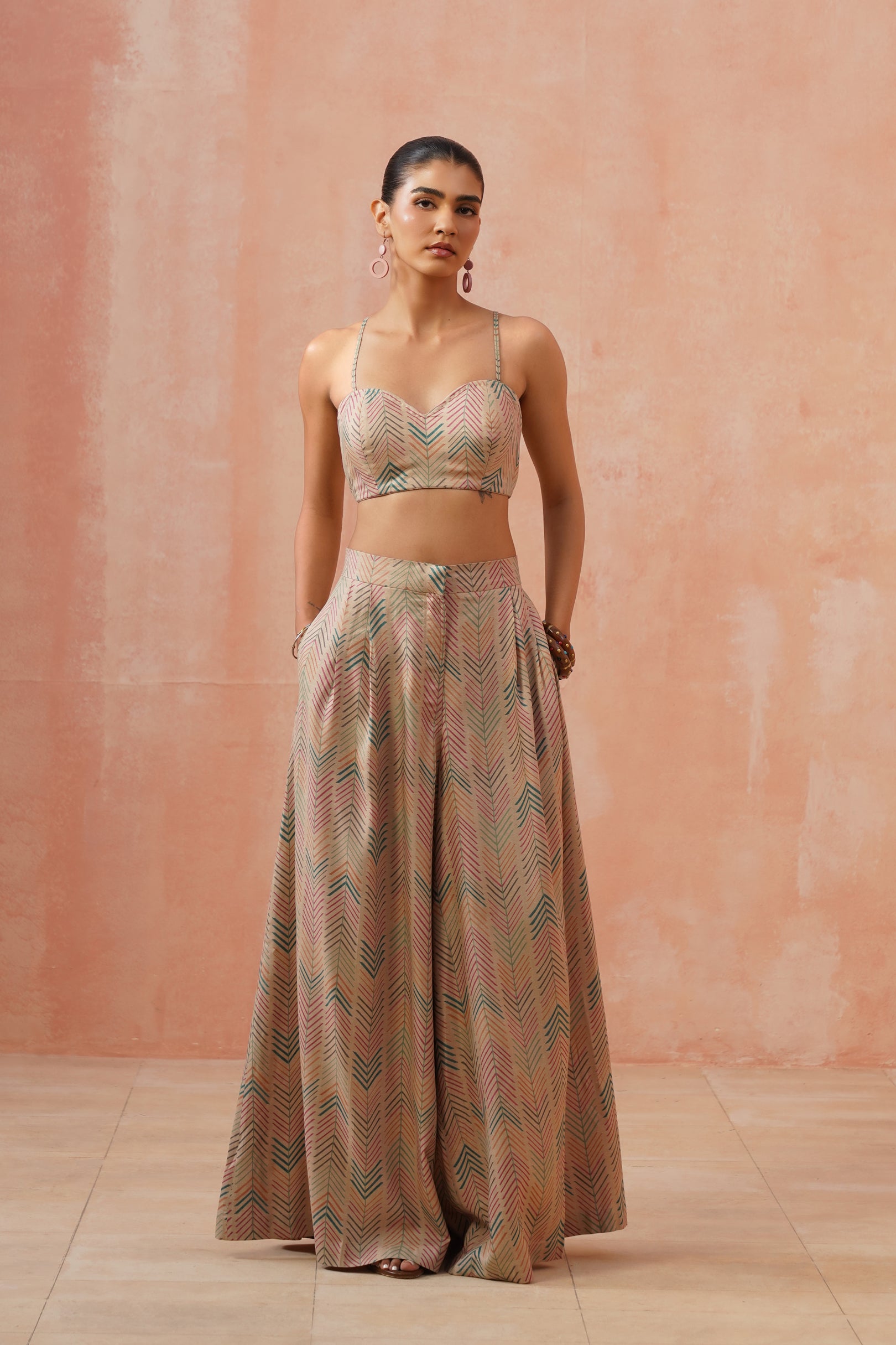 Desert Chevron Co-ord Set