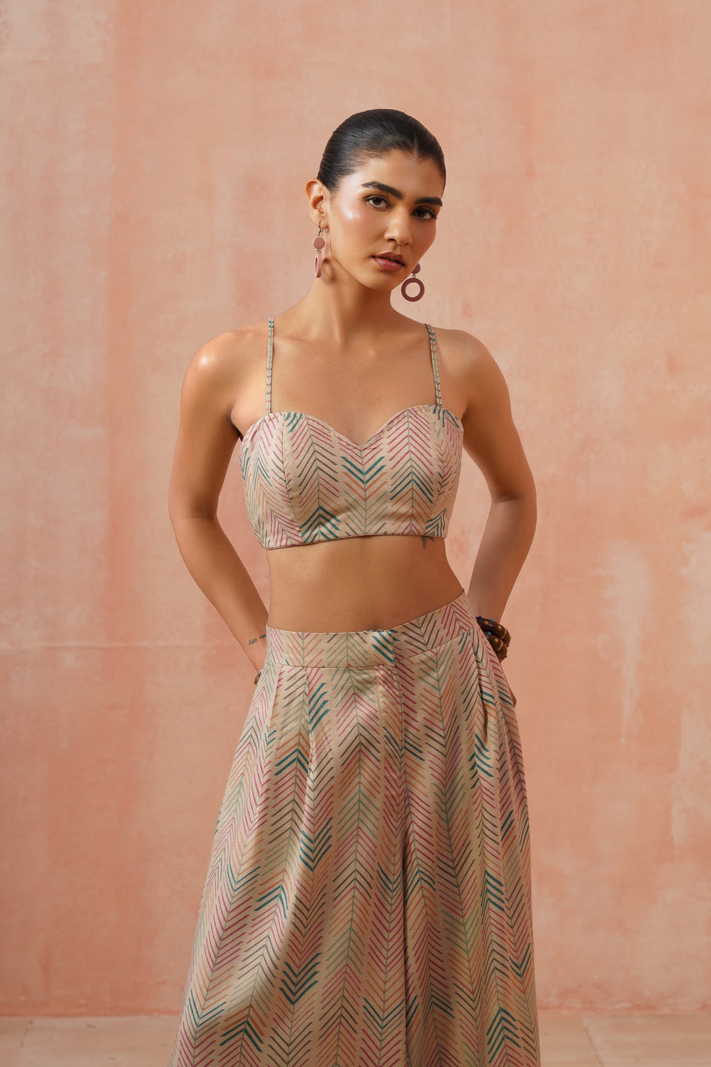 Desert Chevron Co-ord Set