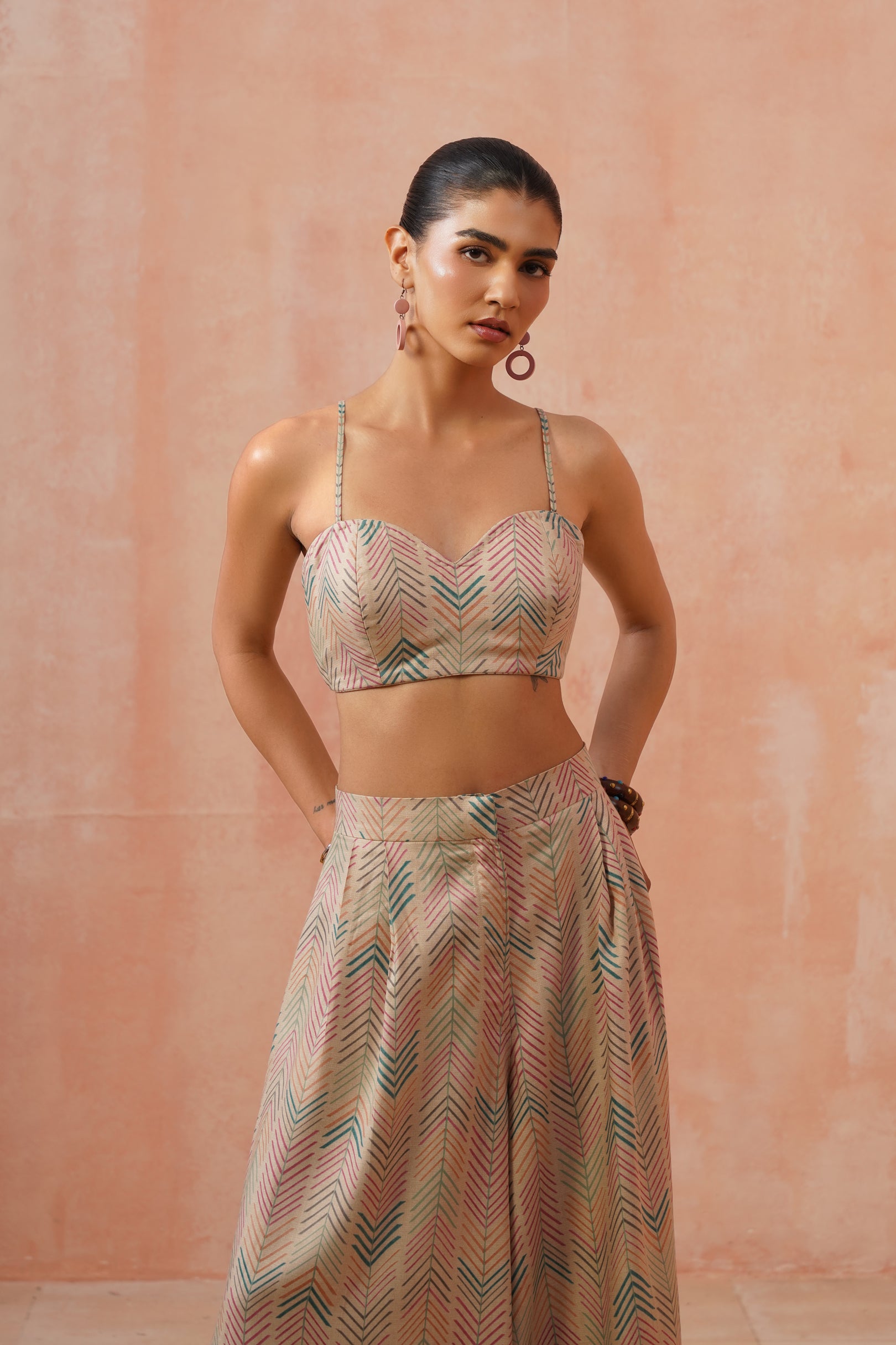 Desert Chevron Co-ord Set