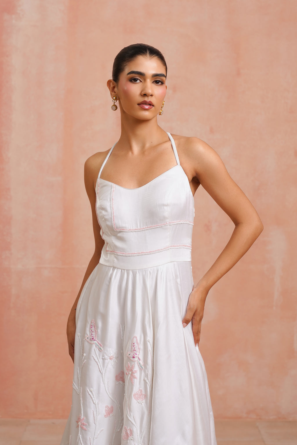 Blossom Veil Maxi Dress