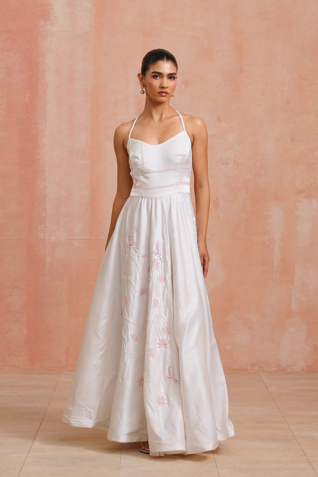 Blossom Veil Maxi Dress