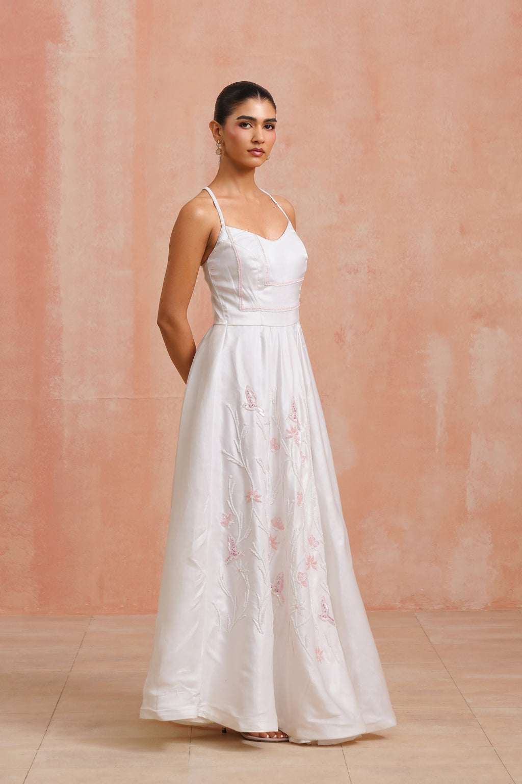 Blossom Veil Maxi Dress