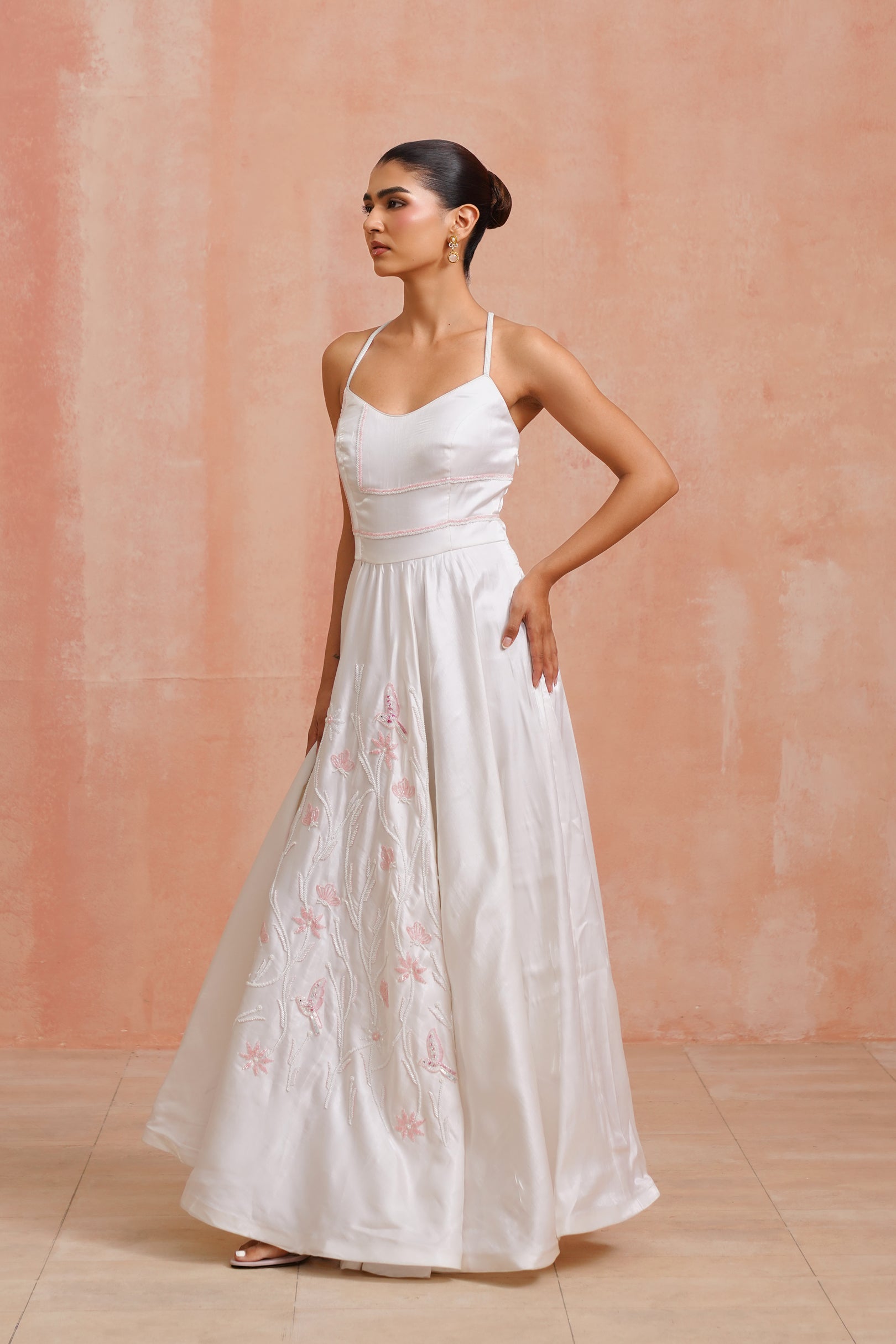 Blossom Veil Maxi Dress