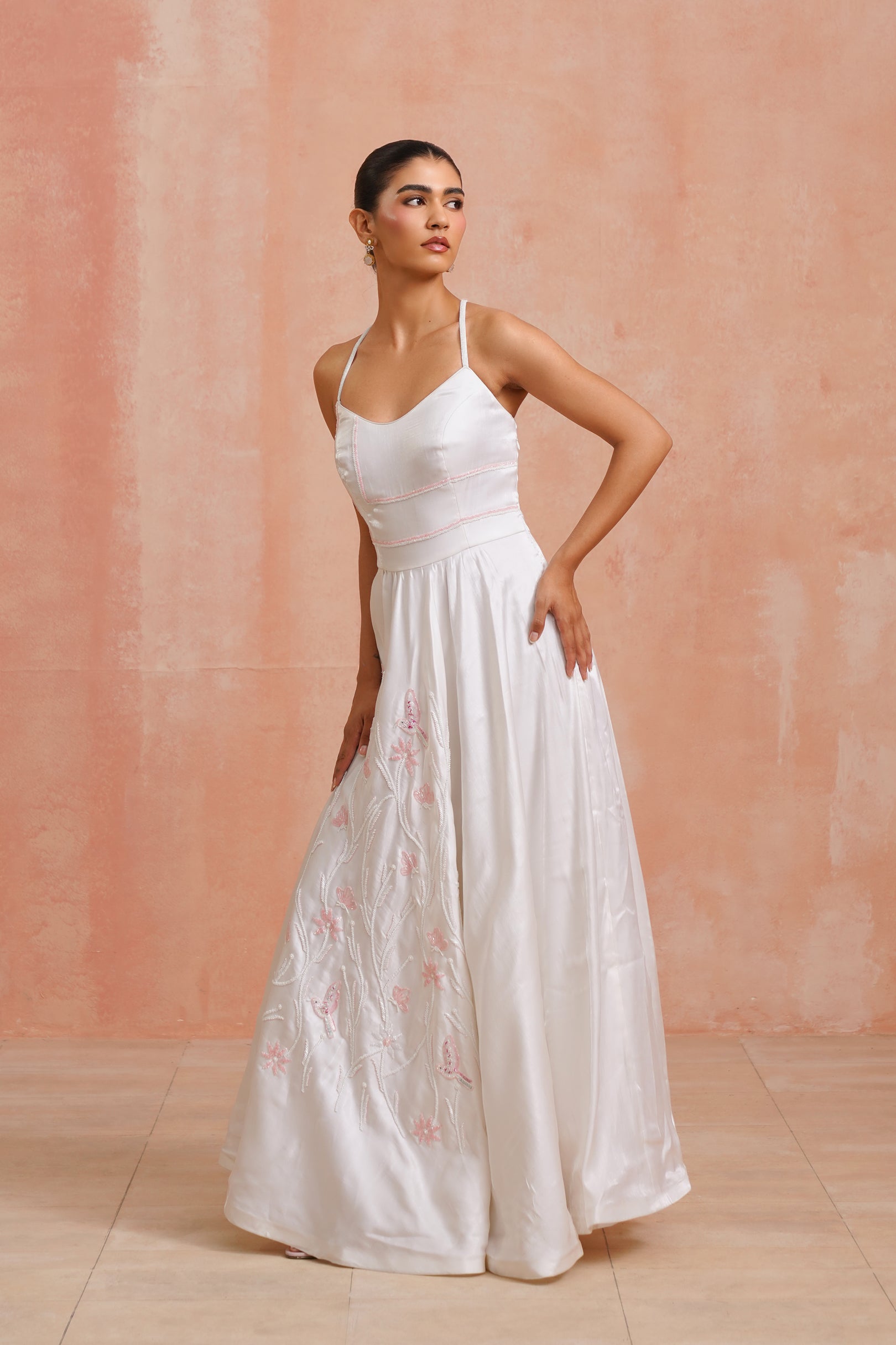 Blossom Veil Maxi Dress